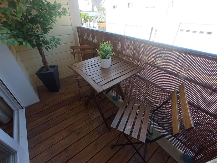 A 50 M De La Plage, Appartement De 35 M2 : Les Pieds Sales Bréhal Exteriör bild